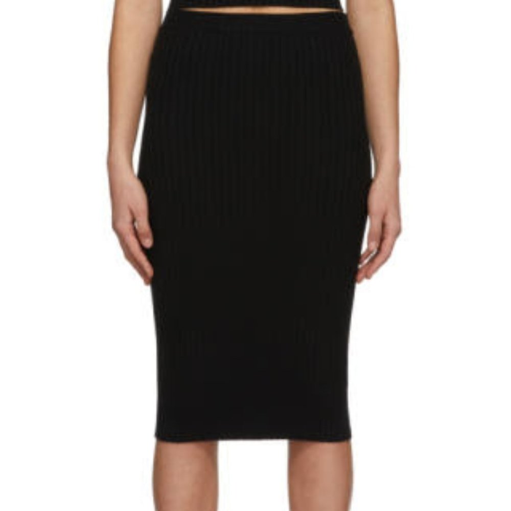 Giu Giu Black Nonna Tube Skirt